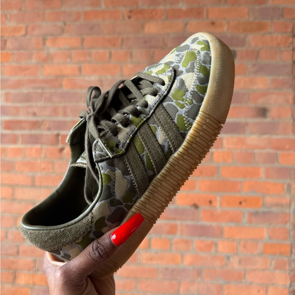 Green adidas
